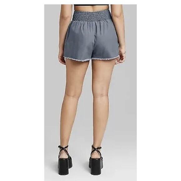 Wild Fable High-Rise Woven Pull-On Shorts Black Women’s XS NWT - Picture 2 of 6